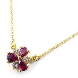 Tiffany Necklace Ruby Diamond
